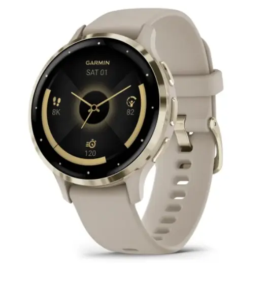 SmartWatch Garmin Venu 3S 41mm Oro Suave 010-02785-02