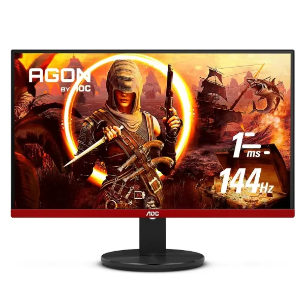 Monitor AOC G249 24″ FHD VA DP/HDMI 144Hz 1ms Negro/Rojo G2490VX