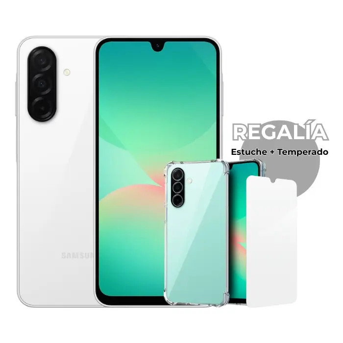 Celular Samsung Galaxy A26 5G 256GB 8GB-RAM Blanco