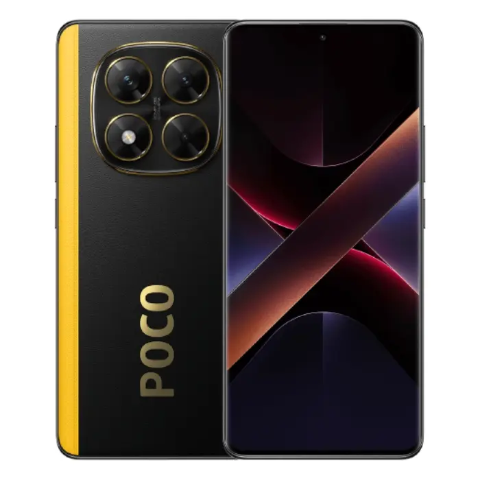 Celular Xiaomi Poco X7 5G 256GB 8GB-RAM Negro/Amarillo