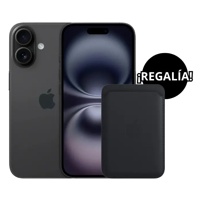 Celular Apple iPhone 16 128GB 8GB-RAM Negro