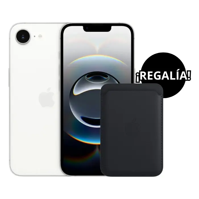 Celular Apple iPhone 16e 128GB 8GB-RAM Blanco