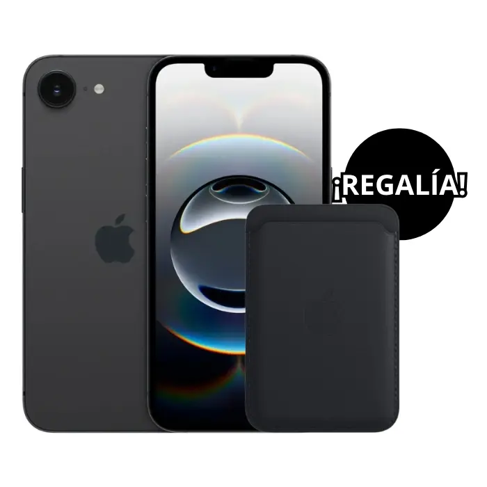 Celular Apple iPhone 16e 128GB 8GB-RAM Negro