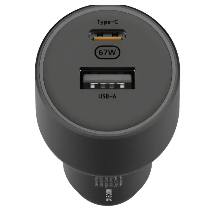 Xiaomi 67W Car Charger (USB-A + Type-C)