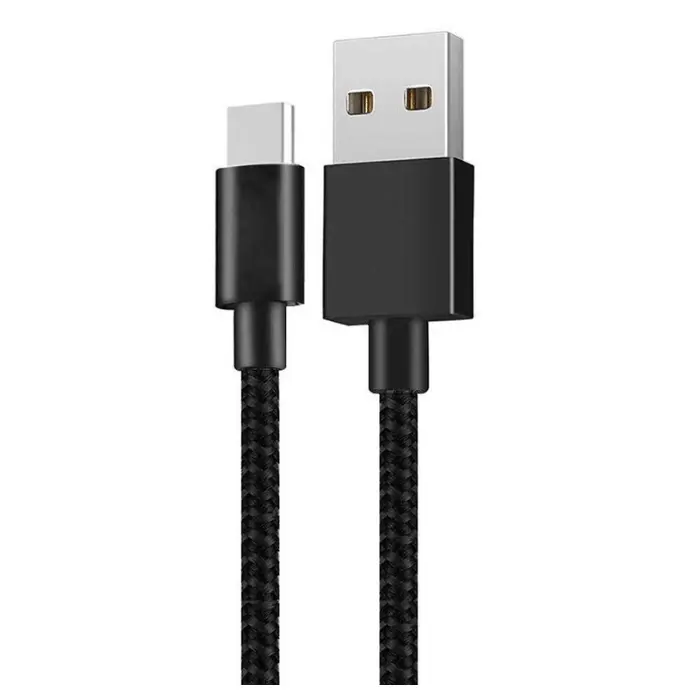 MI Type C Braided Cable 100cm - Black