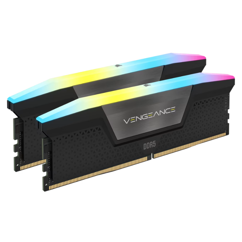 MEMORIA RAM PARA PC CORSAIR VENGEANCE RGB DDR5 (2X24GB) DDR5 5600MHZ 1.25V CMH48GX5M2B5600C40