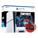 Combo Consola PlayStation 5 Slim 1TB - Fortnite - Formato Disco + Volante y Pedales Logitech Racing Wheel G29 Alámbrico 900° PC/PlayStation Negro/Plateado 941-000111