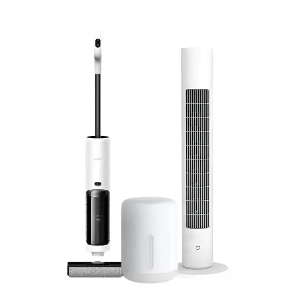 Xiaomi Truclean W20 Wet Dry Vacuum US + Xiaomi Smart Tower Fan 2 TW + Xiaomi Mi Bedside Lamp 2