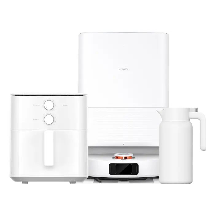 Xiaomi Robot Vacuum X20 Pro + Xiaomi Air Fryer Essential 6L + Xiaomi Insulated Kettle 1.8