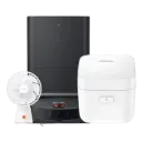 Xiaomi Robot Vacuum X20 Max + Xiaomi Multifunctional Rice Cooker 1.5L US + Xiaomi Rechargeable Mini Fan