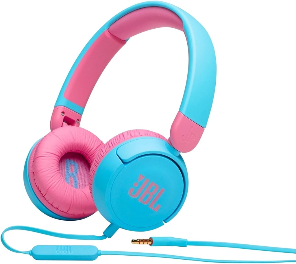 Headset JBL para Niños JR310 Azul con Rosa
