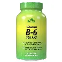 Suplemento Nutricional Alfa Vitamins Vitamin B-6 100mg 100 Tabletas 321-A