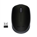 Mouse Inalámbrico Logitech M170 Ambidiestro Negro 910-004940